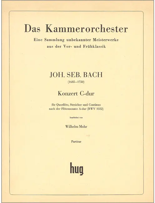 Konzert in C-Dur BWV 1032